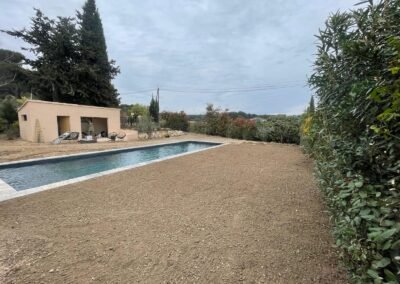 Terrassement piscine
